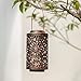 SUNWIND Solar Decorative Lanterns Outdoor - Solar Lanterns Outdoor Hanging 2 Pack Solar Hollow Lights Solar Powered Garden Decorative Table Lights for Patio Garden Backyard