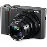 PANASONIC LUMIX ZS200 15X Leica DC Lens with Stabilization, 20.1 Megapixel, Large 1 inch Low Light Sensor (DC-ZS200S USA Silver)