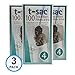 Modern Tea Filter Bags, Disposable Tea Infuser, Size 4, Set of 300 Filters - 3 Boxes - Heat Sealable, Natural, Easy to Use Anywhere, No Cleanup – Perfect for Teas, Coffee & Herbs - from Magic Teafit