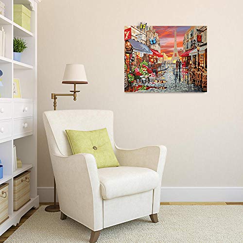 Malen nach Zahlen für Erwachsene, riesige Maße, kariert, DIY-Acryl-Ölgemälde-Set für Erwachsene und Anfänger, auf… – Bild 7