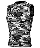 [DRSKIN] Compression Tight Pants Base Layer Running Leggings Men Women (XL, STMG09)