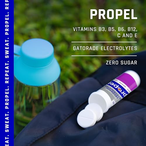 PROPEL FITNESS WATER TABLETS, GRAPE, 10 COUNT TUBE, (PACK OF 8)