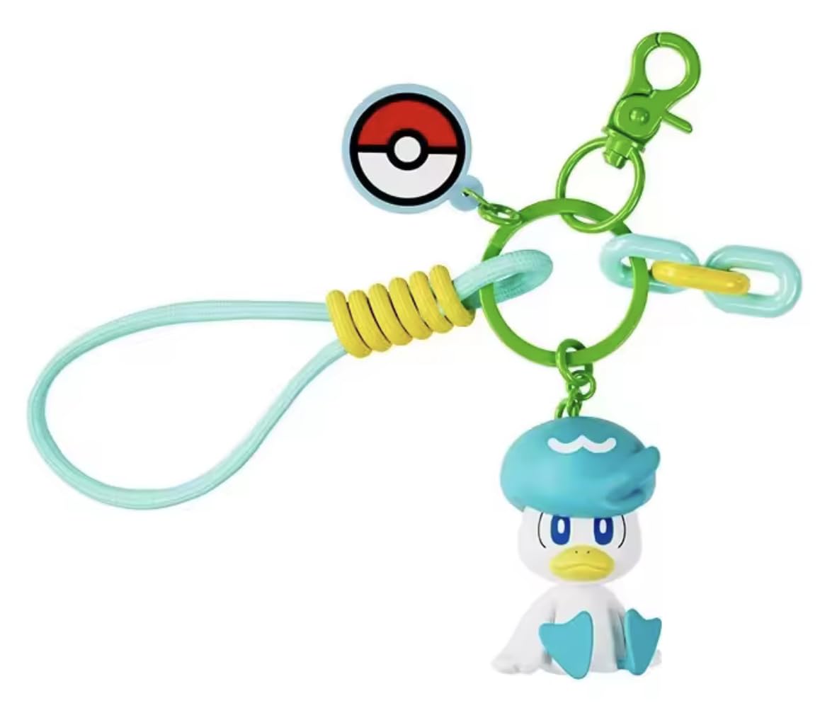 Pokemon | Pokemon Keyring/Bag Charm Figure | 15+ Years | Quaxly β image 1