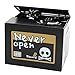iPhyhe Piggy Bank Stealing Coin Change Bank Money Box with Skeleton Monkey Toy (Black)