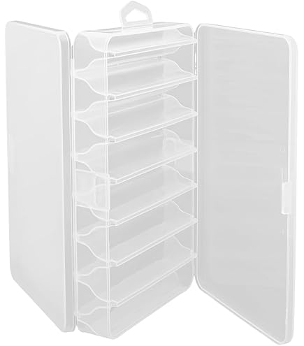Amazon.com : Mini Plastic Tackle Box, 8 Pack Plastic Small Fishing Tackle Box Organizer with 4 Compartments Clear Mini Fishing Lure Storage Boxes with Dividers for Hooks, Flies, Beads & Lures (8) : Amazon.com : Mini Plastic Tackle Box, 8 Pack Plastic Small Fishing Tackle Box Organizer with 4 Compartments Clear Mini Fishing Lure Storage Boxes with Dividers for Hooks, Flies, Beads & Lures (8) :
