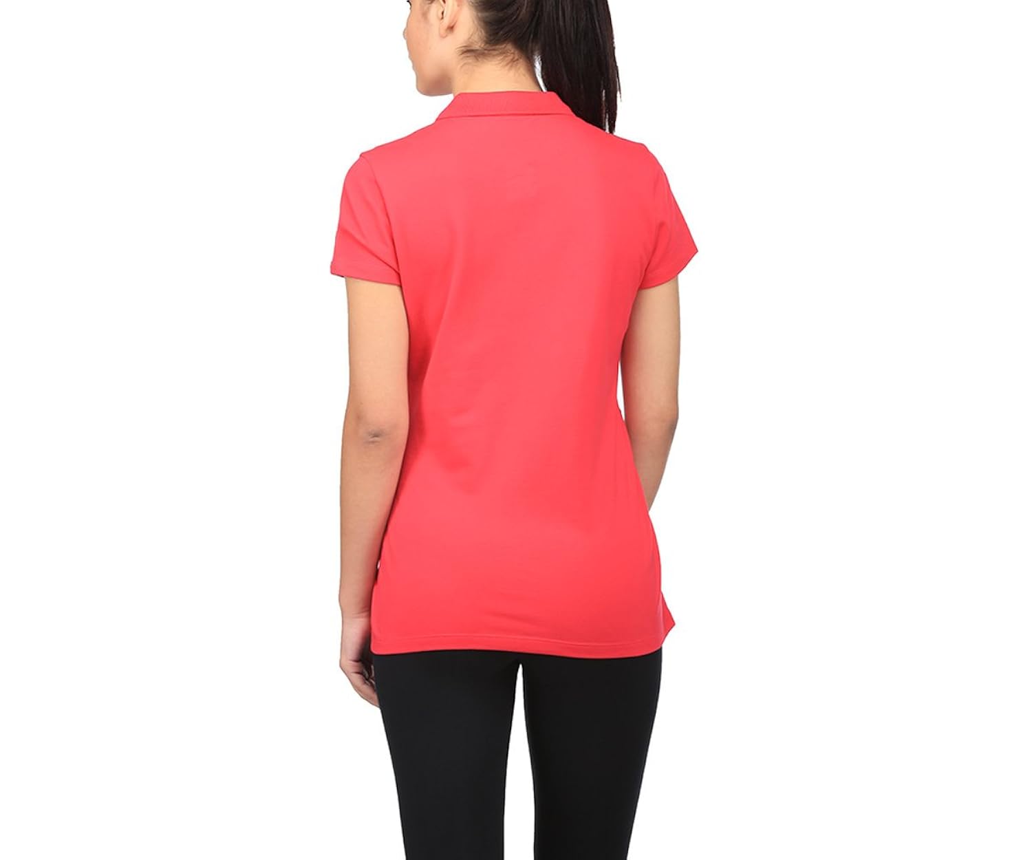 puma women's plain regular fit sports t-shirt
