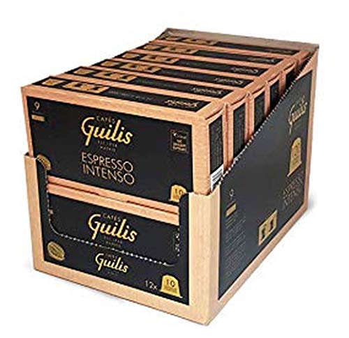 CAFES GUILIS DESDE 1928 AMANTES DEL CAFE Intensive Kaffeekapseln - kompostierbar und biologisch abbaubar - 120 Einheiten – Bild 4