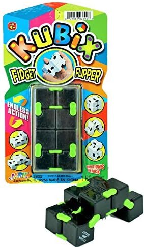Kubix Speed Cube by JA-RU | Fidget Cube Flip It Endlessly Pack of 1 | Item #3802