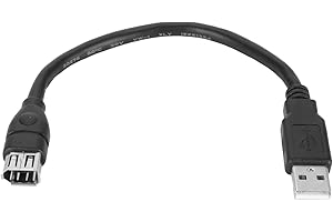 Firewire 1394 6 Pin to USB Adapter Cable, Firewire IEEE 1394 6 Pin Female to USB 2.0 A Male Adapter Converter Cable for Digit