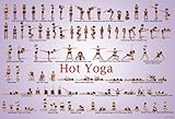 Hot Yoga Floor Chart and Wall Poster