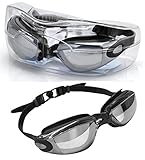 Swim Goggles Leakproof Anti Fog UV Protection for Adult Men Women Youth Kids