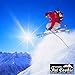 Ski Straps - Durable Hook and Loop Ski Strap Pair - EVA Protector Pads Between Skis. Fits for Narrow and Wide Fat Powder Skis.