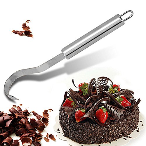 DayCount Chocolate Cheese Butter Curler, Slicer Hook Shape Cake Decorations Graters Shavings Knife Planer Baking Utensils