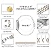 Wearlizer Stainless Steel Band Compatible for Fitbit Versa/Fitbit Versa Lite Bands Women Men,Ultra-Thin Lightweight Replacement Band Strap Bracelet Compatible for Fitbit Versa (Copper+Silver)