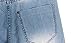 Men's Hip-hop Washed Baggy Denim Jeans Light Blue 36