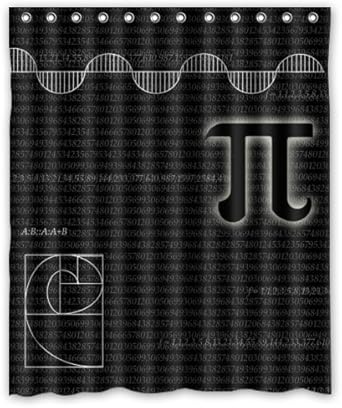 Amazon Com Pi Shower Curtain 60 X 72 With 12 Holes Clothing