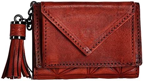 DreamHorse Clutch Wallet Genuine Leather Vintage Purse Credit Card Holder Organizer