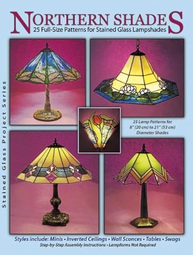 Download Northern Shades: 25 Full-Size Patterns for Stained Glass Lampshades PDF