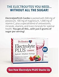 Del Dr. Sinatra Certificado Nsf Deporte electrolyteplus Cardio replenishes tu cuerpo con de...