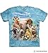 The Mountain African Selfie Adult T-Shirt, Blue, XL