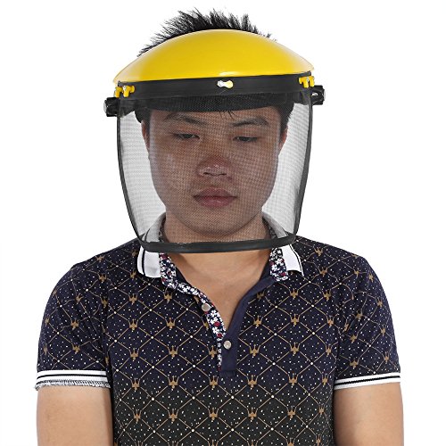 DaMohony Mesh Safety Helmet Hard Hat with Full Face Visor for Logging