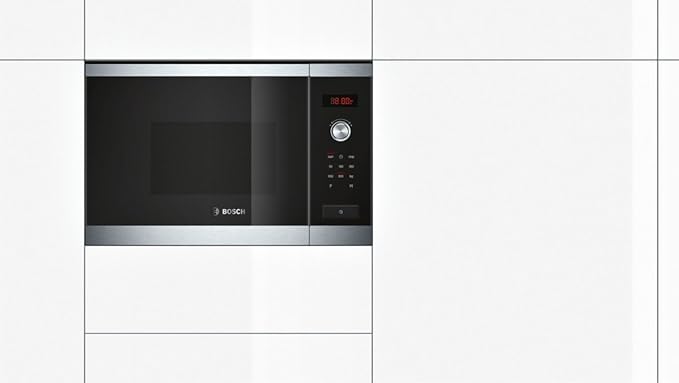 Bosch HMT75M654 - Microondas, 1270W, 220-230 V, acero inoxidable ...