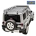 EAG 4 Door Roof Rack Cargo Basket with Wind Deflector Fits for 07-18 Wrangler JK