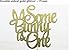Some Bunny Is One Cake Topper, Boys Girls First Birthday Party Decorations, Birthday Bunny Cupcake Topper, Bunny 1 Topper - Gold Glitter