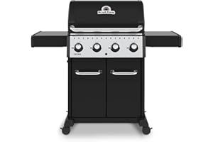 Broil King 865257 Crown 420, Natural Gas (NG), Stainless Steel, Black