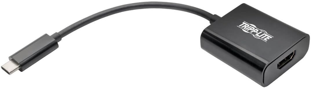 Tripp Lite U444-06N-HDB-AM USB-C (Type-C) to HDMI Adapter, USB 3.1 Gen 1, Thunderbolt 3 Compatible, 4K x 2K @ 24/25/30 Hz, M/F, Black - Image 4