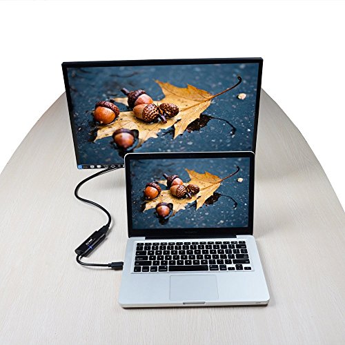 Usb 2.0/Usb 3.0 to HDMI External Video Graphics Card for Multiple Monitors upto 2048 x 1152 (Supports Windows 10) External Video Graphics
