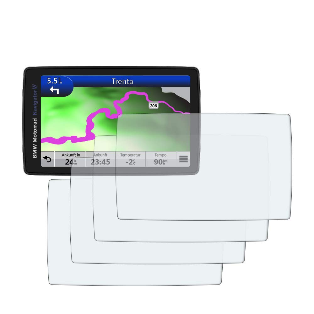 Speedo Angels Dashboard Screen Protector for NAVIGATOR VI : 2 x Ultra Clear & 2 x Anti Glare