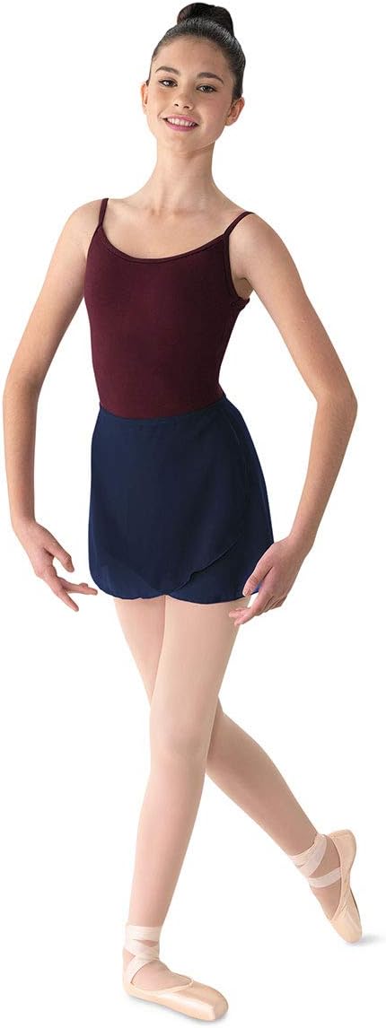 MirellaWomen's Georgette Wrap Dance Skirt