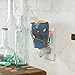 Candle Warmers Etc. Pluggable Wax Warmer, Fragrance Releasing Decorative Plug-In Nightlight Warmer, Bluebird