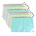 Uxcell a13041600ux0430 10 Pcs Netting Surface A3 Document File Holder Zipper Bag Multicolor (Pack of 10)