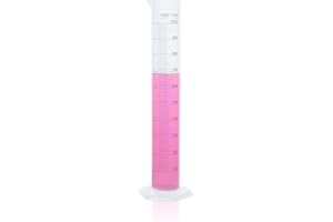 Labvida Plastic Measuring Cylinder, Vol.1000ml, PP Material with Blue Printed Graduation, LVF002