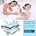 AirExpect Waterproof Mattress Protector Full Size 100% Organic Cotton Hypoallergenic Breathable Mattress Pad Cover, Dust Mite Proof, Bed Bug Proof, 18