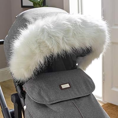 pram fluffy hood