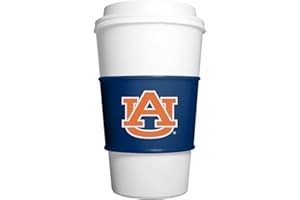MasterPieces Game Day FanPans - NCAA Auburn Tigers - Team Logo Silicone Cup Sleeve, Dishwasheer Safe