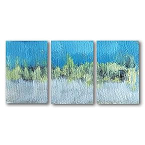 3 Panel Canvas Wall Art Abstract Oil Painting Pictures Home Wall Decorations for Bedroom Living Room Paintings Canvas Prints Framed - 16"x24" x 3 Panels