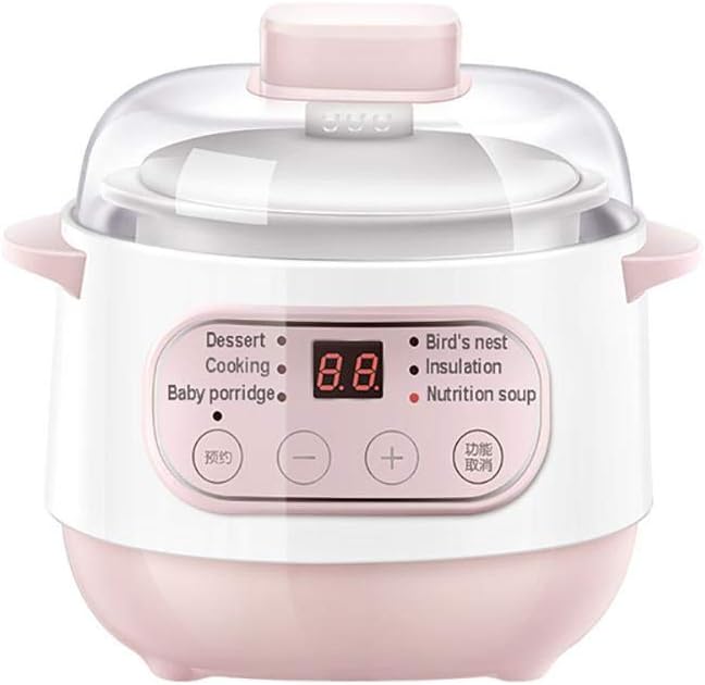 Crock Pots Slow Cookers, Slow Cooker Liner with Hinged Lid Oval Slow Cookers with Timers Anti-Stick and Easy Clean for Family Cooking Party