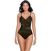 Miraclesuit Women's Swimwear Network Mystique Underwire Tummy Control One Piece Swimsuit