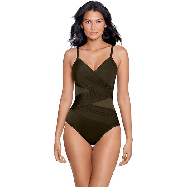 Maillot De Bain Une Pièce Microminimus Sheer Illusion - Couleur Caramel - Taille S - Neuf Sans Étiquettes