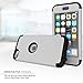 iPod Touch 7 Case,iPod Touch 6 Case,SLMY(TM)Heavy Duty High Impact Armor Case Cover Protective Case for Apple iPod touch 5/6/7th Generation Gray/Black