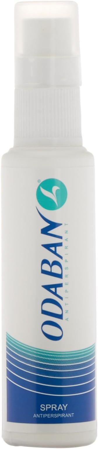 Odaban Antiperspirant Deodorant Spray, Clinical Strength Aluminium Chloride Strong Antiperspirant Hyperhidrosis Treatment Sleep Spray for Excessive Sweating, 1-Pack 30 ml, 2819696