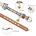 CHERPET Bow Tie Dog Collar and Leash Set – Cute Plaid Bandana Necktie Adjustable Leather Small Dog Collars with Bell, Safety Outdoor Walking Soft Cotton Comfortable for Puppy Kittens Cat,3pcs/Setthumb 3