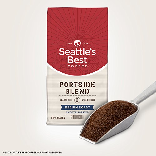 Seattle's Best Coffee Portside Blend (Previously Signature Blend No. 3) Medium Roast Ground Coffee, 12-Ounce Bag