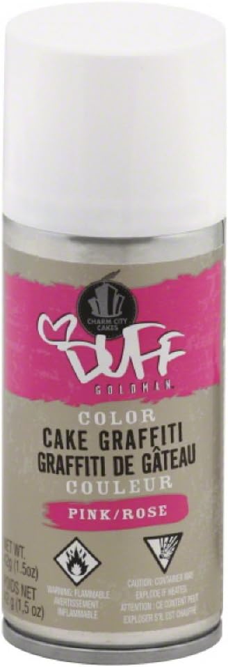 Duff Decorating Cake Graffiti Pink, 1.5-Ounce