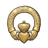 Design Toscano One Hundred Thousand Welcomes Claddagh Sculptural Plaque