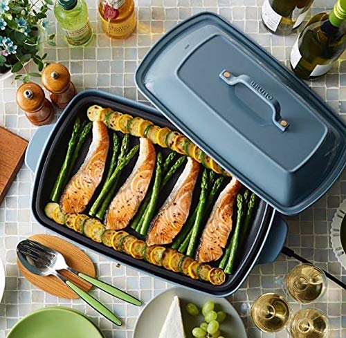 グラニットブルー Boe026 Gntbl グラニットブルー B07q5d1qgh Bruno ホットプレートグランデサイズ ホットプレート １着でも送料無料 Swedags Se